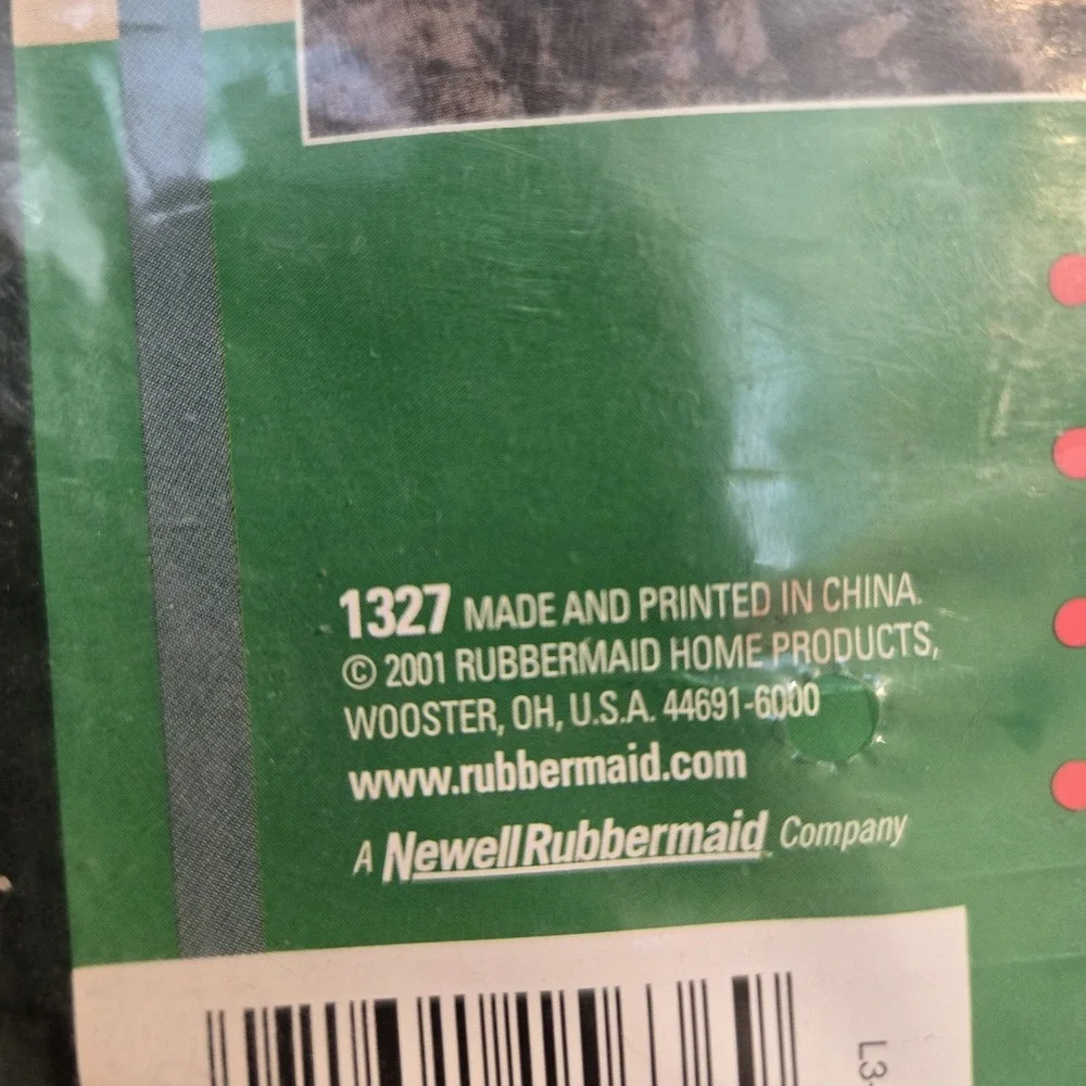 Rubbermaid vintage 2001